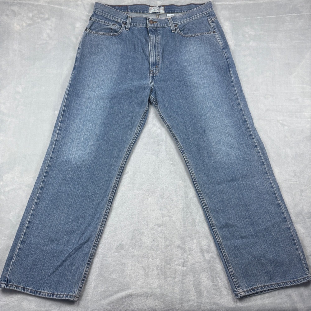 Vintage‎ Y2K Levi Strauss Signature Men's Loose Fit Straight Jeans Size W40 L32